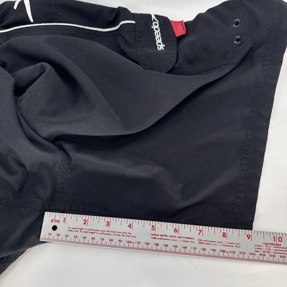 Speedo Mens Black Swin Board Shorts Size XL